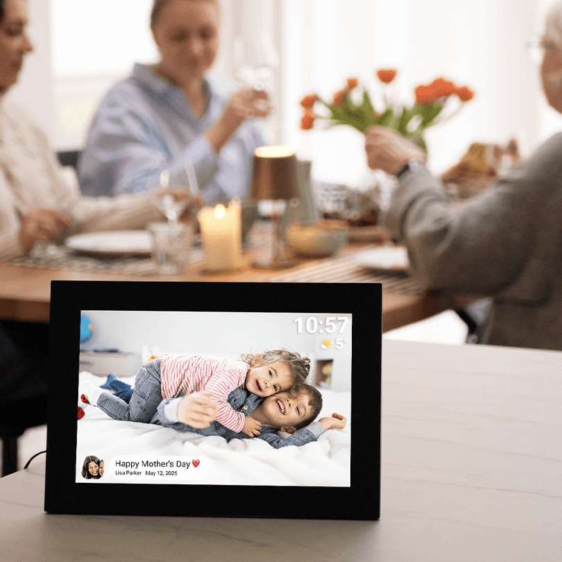 10'' Digital Photo Frame - Black