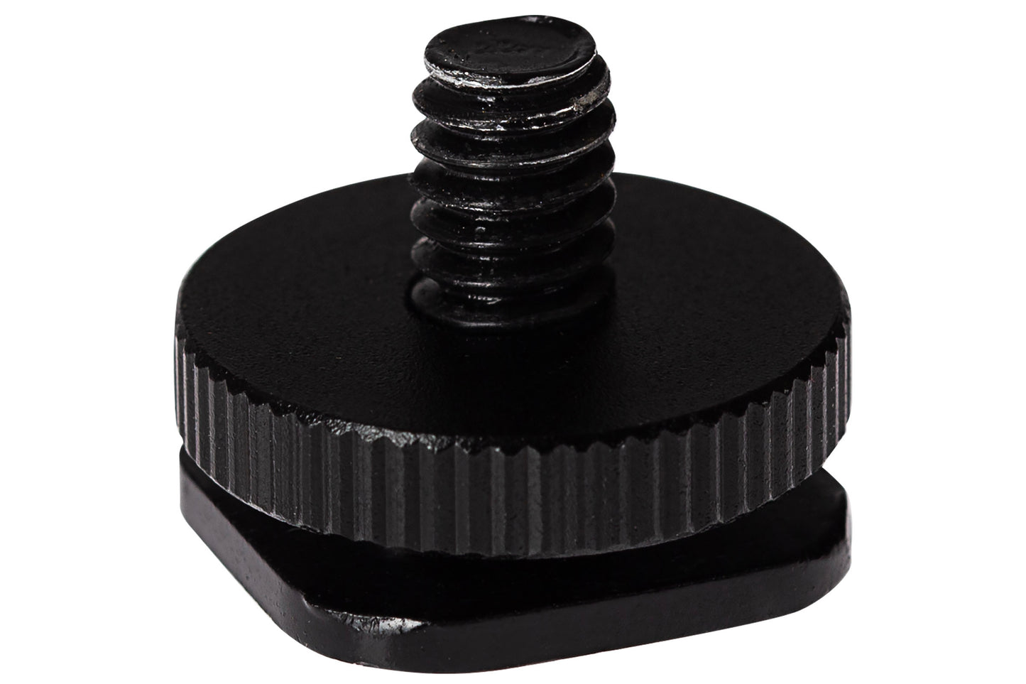 Cold Shoe Adapter Mount 1/4" Screw Fitting Aluminium