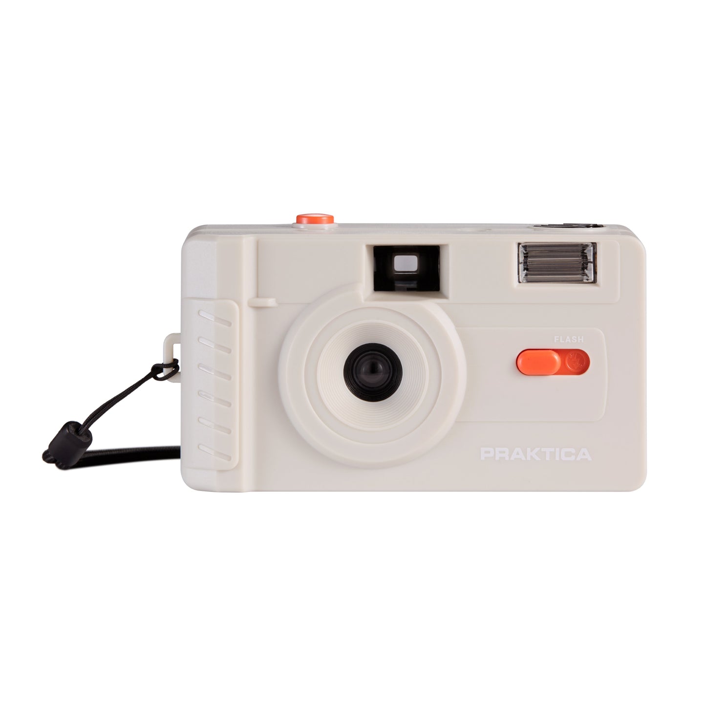 Luxmedia Reusable 35mm Film Camera with Flash - Cream