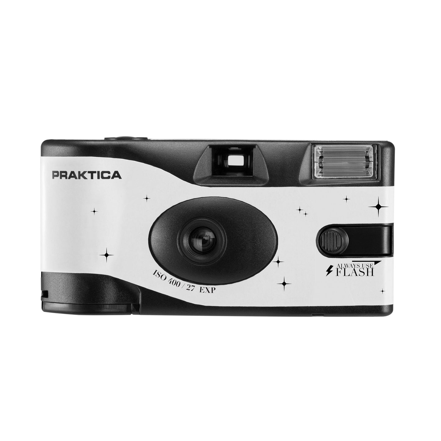 Luxmedia 35mm Disposable Film Camera with Flash - Wedding White