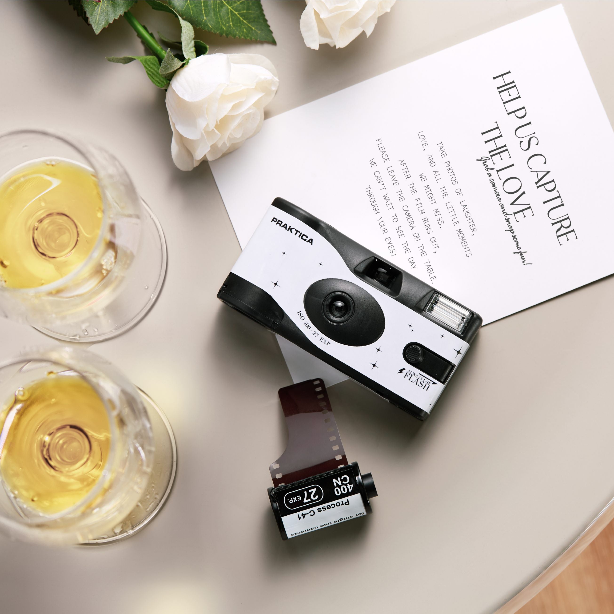 Disposable Camera - White