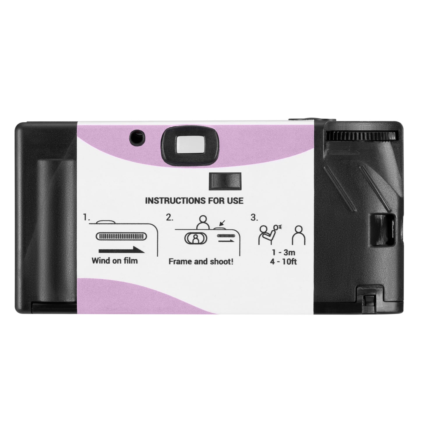 Luxmedia 35mm Disposable Film Camera with Flash - Pink
