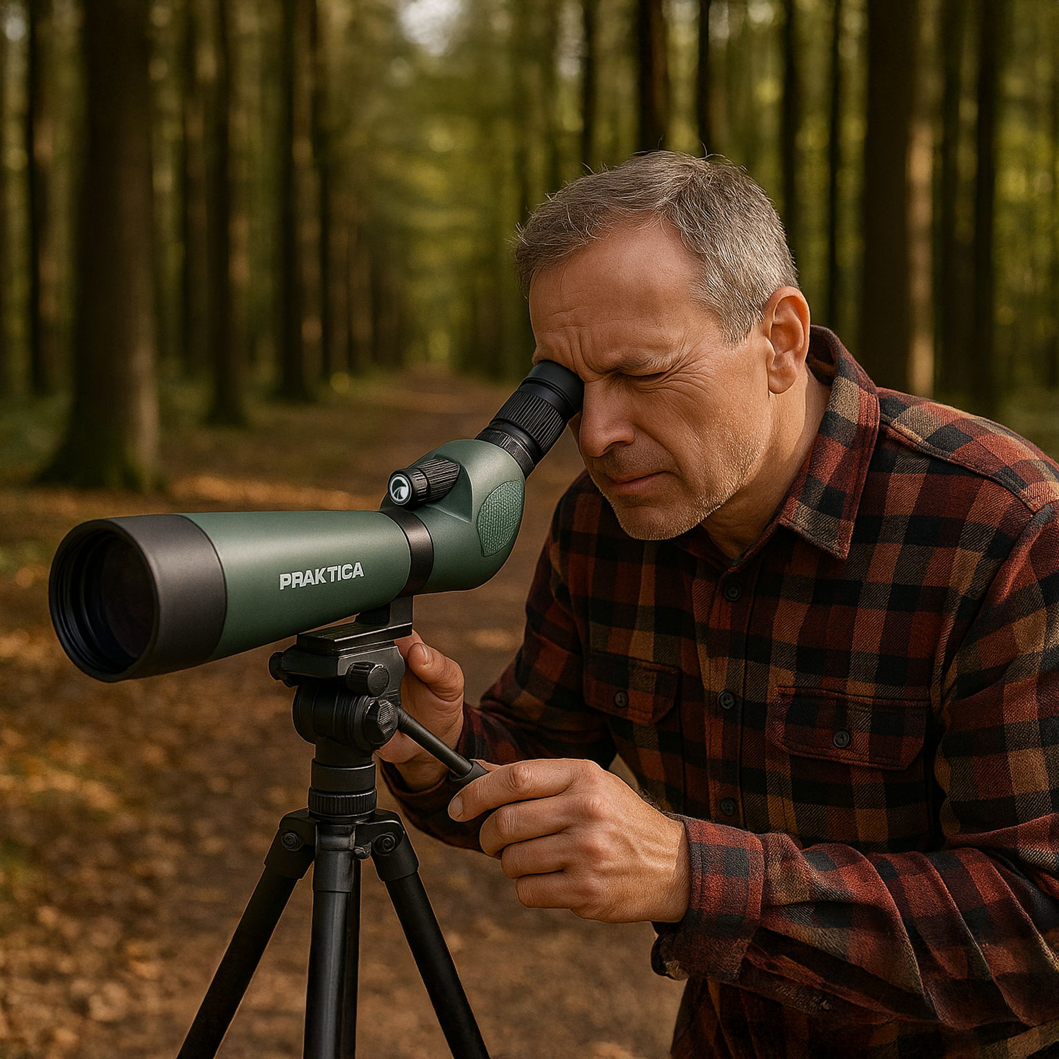 Highlander 20-60x80 Spotting Scope - Green