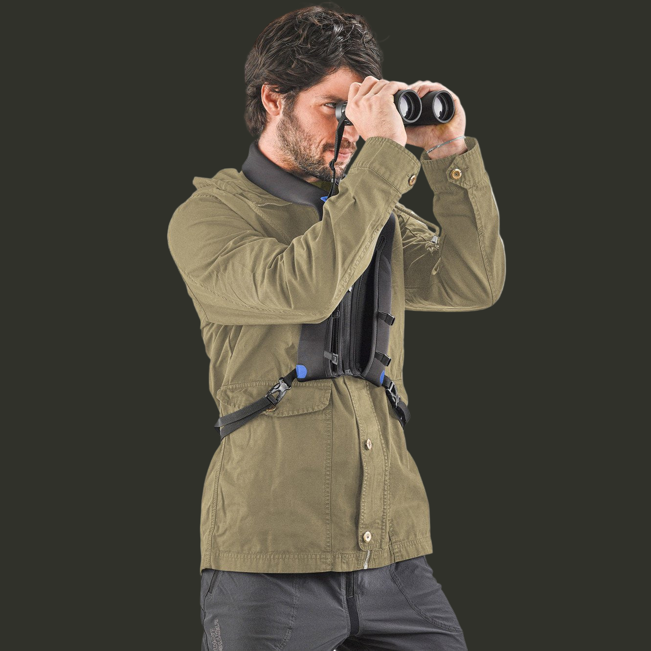 Praktica Neck Harness Strap for Roof Prism Binoculars