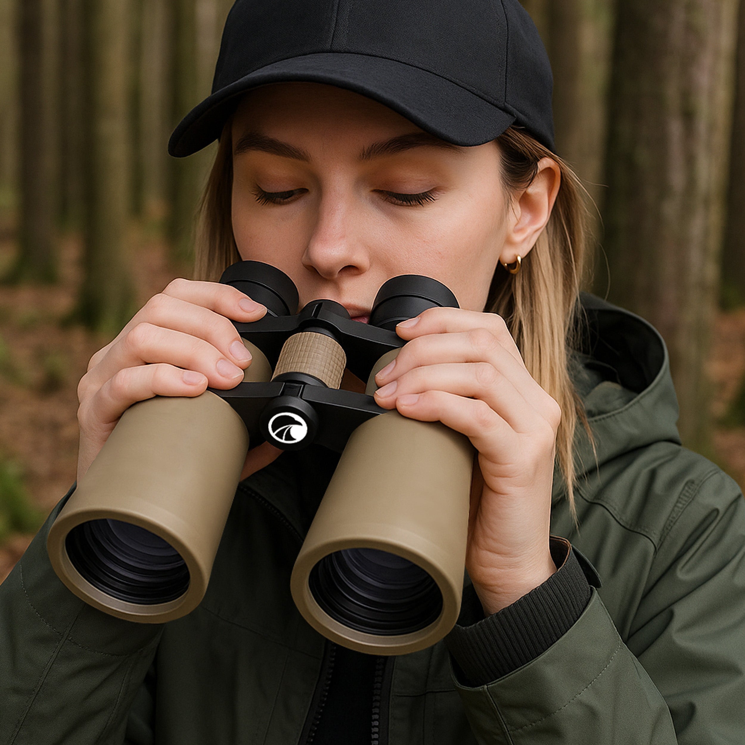 Falcon 12x50 Binoculars - Sand