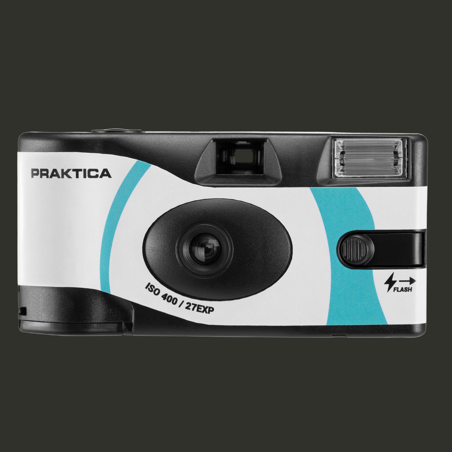 Luxmedia 35mm Disposable Film Camera with Flash - Green