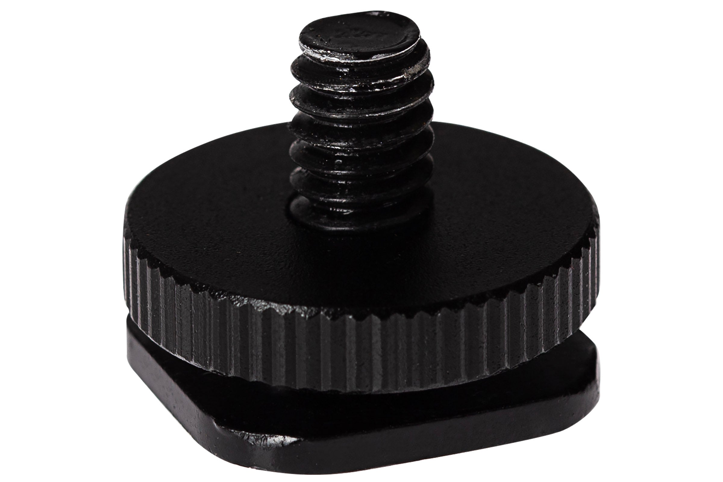 Cold Shoe Adapter Mount 1/4" Screw Fitting Aluminium