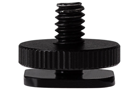 Cold Shoe Adapter Mount 1/4" Screw Fitting Aluminium