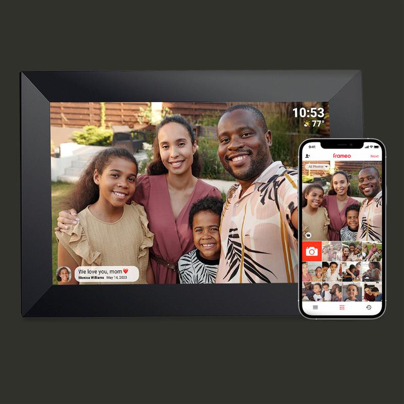 10'' Digital Photo Frame - Black