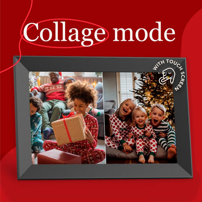 10'' Digital Photo Frame - Black