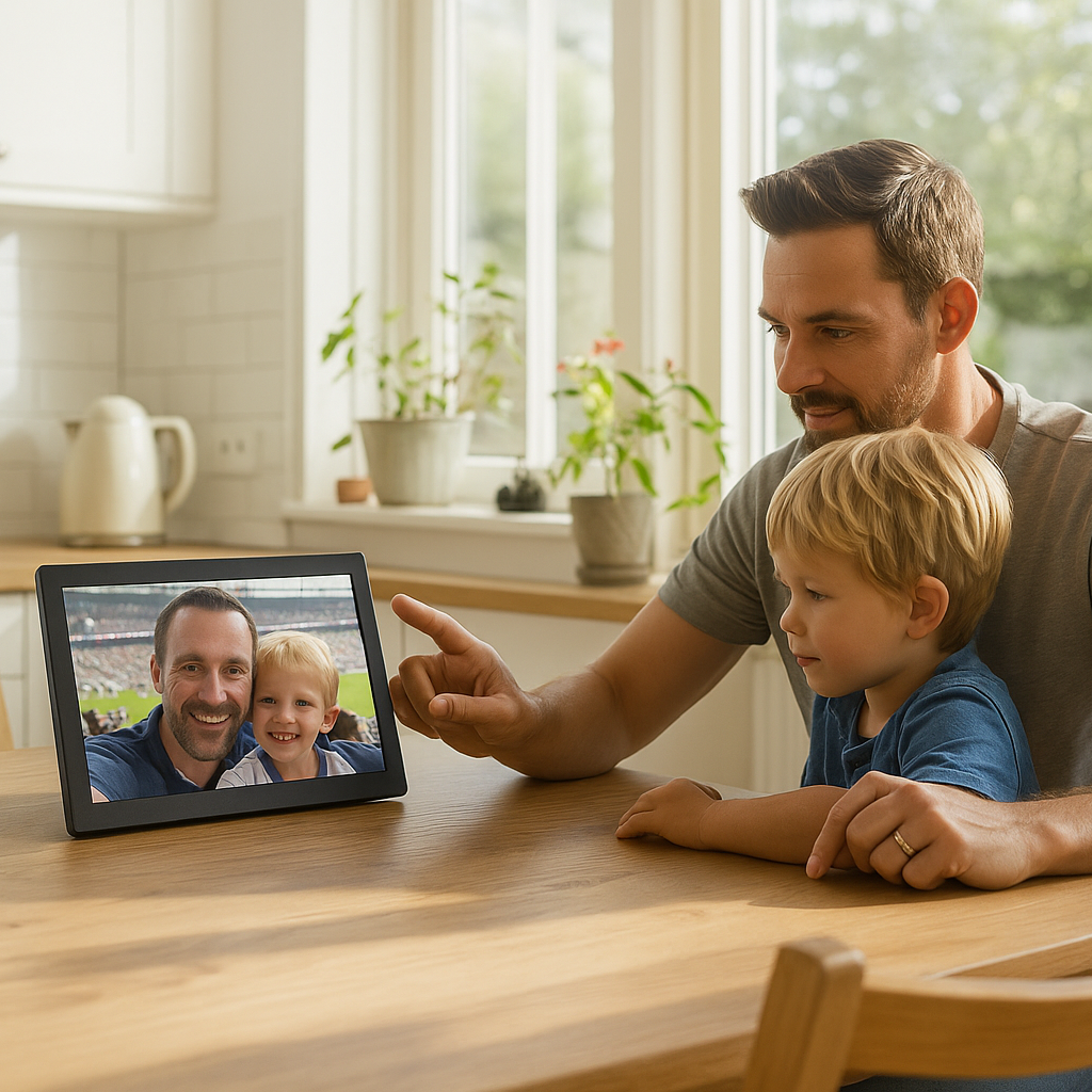 10'' Digital Photo Frame - Black