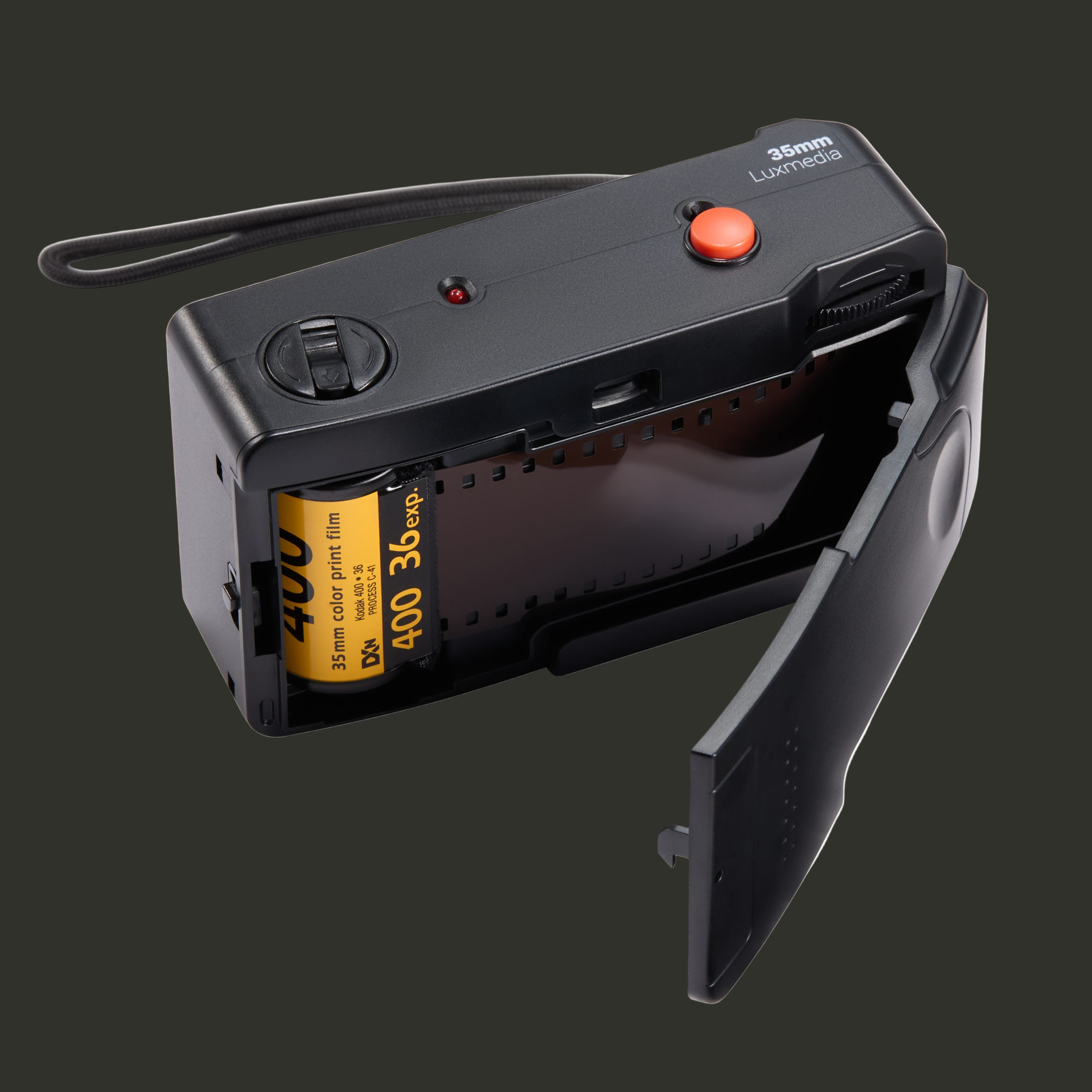 Reusable 35mm Film Camera - Black