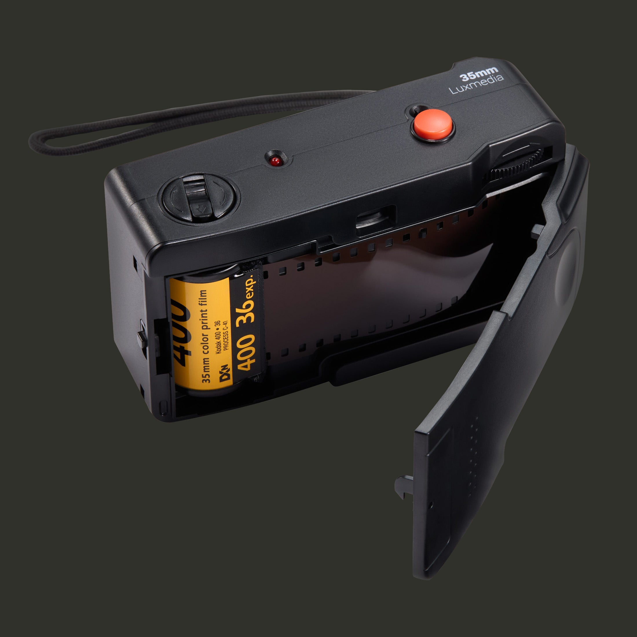 Reusable 35mm Film Camera - Black