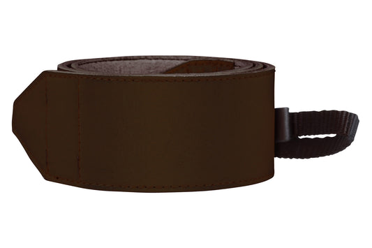 Genuine Leather Camera Neck Strap 1000mm x 40mm Wide  - Brown