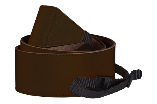 Genuine Leather Camera Neck Strap 1000mm x 40mm Wide  - Brown
