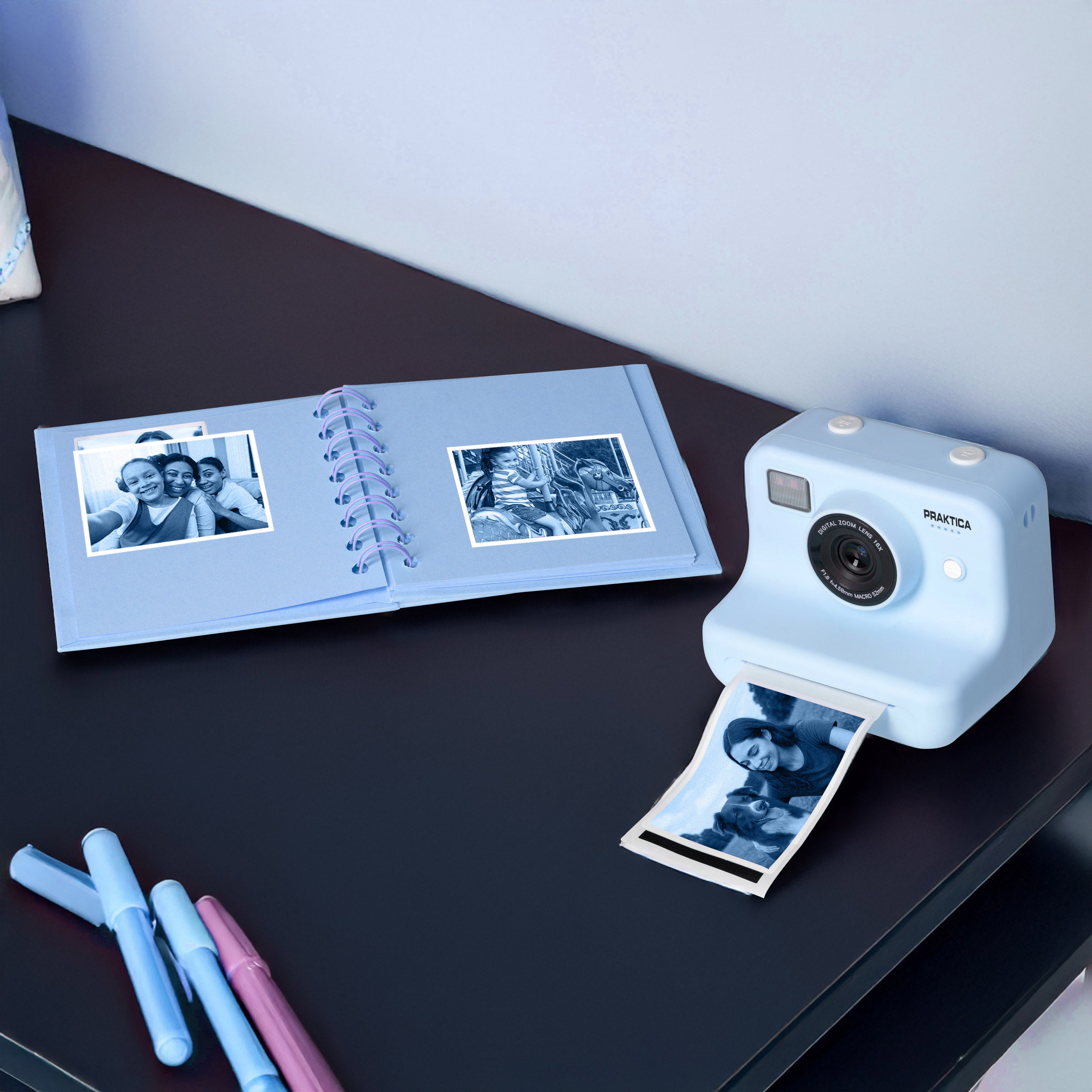 Kids Instant Print Camera - Blue