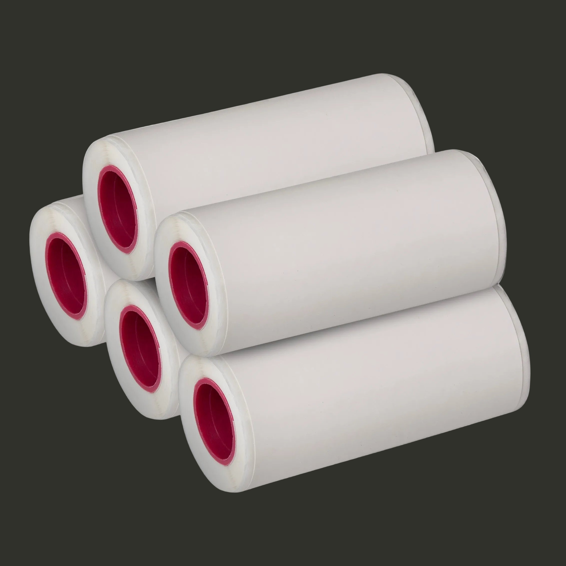 5 Rolls of Stickers - Pink