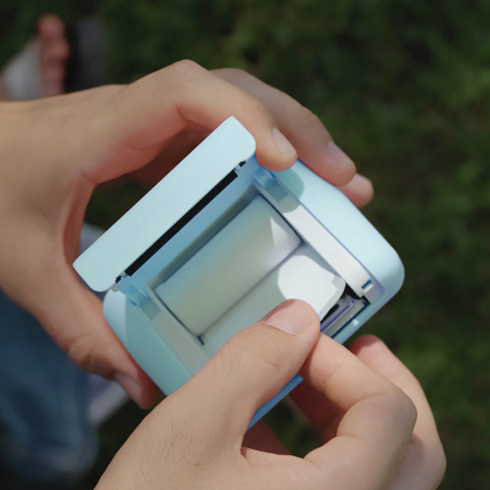 5 Rolls of Stickers - Blue