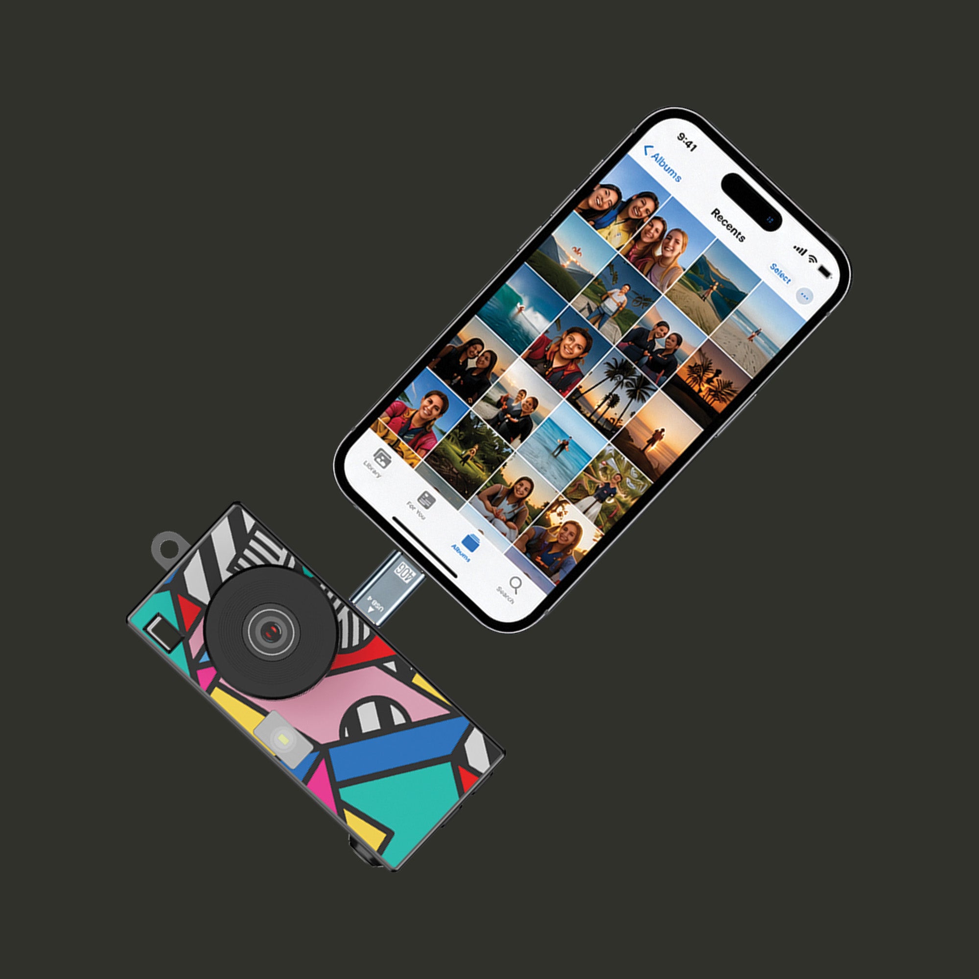 Snap & Go Mini Camera - Colour Splash