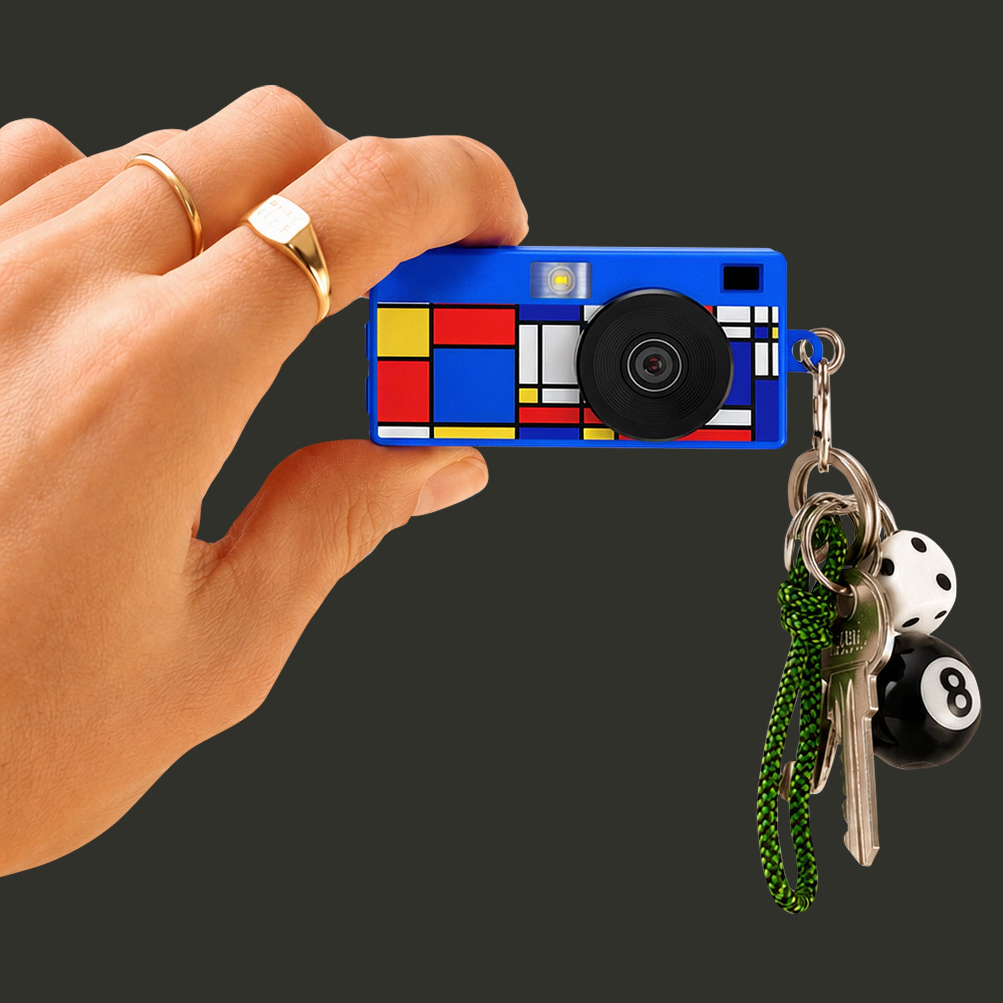 Snap & Go Mini Camera - Blue Print