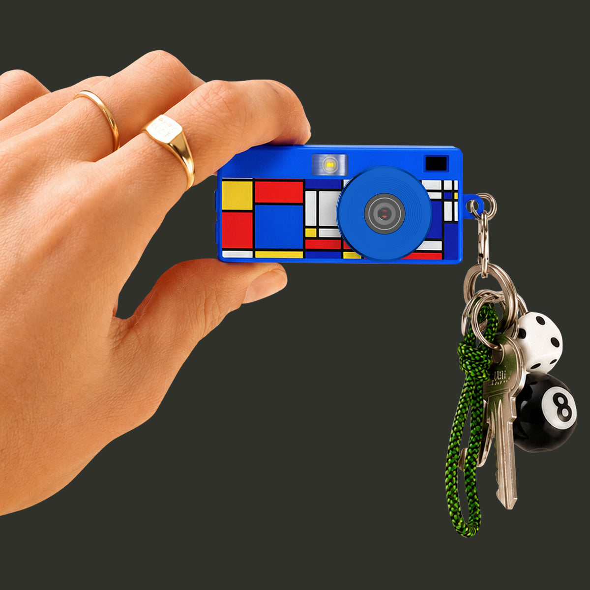 Snap & Go Mini Camera - Blue Print