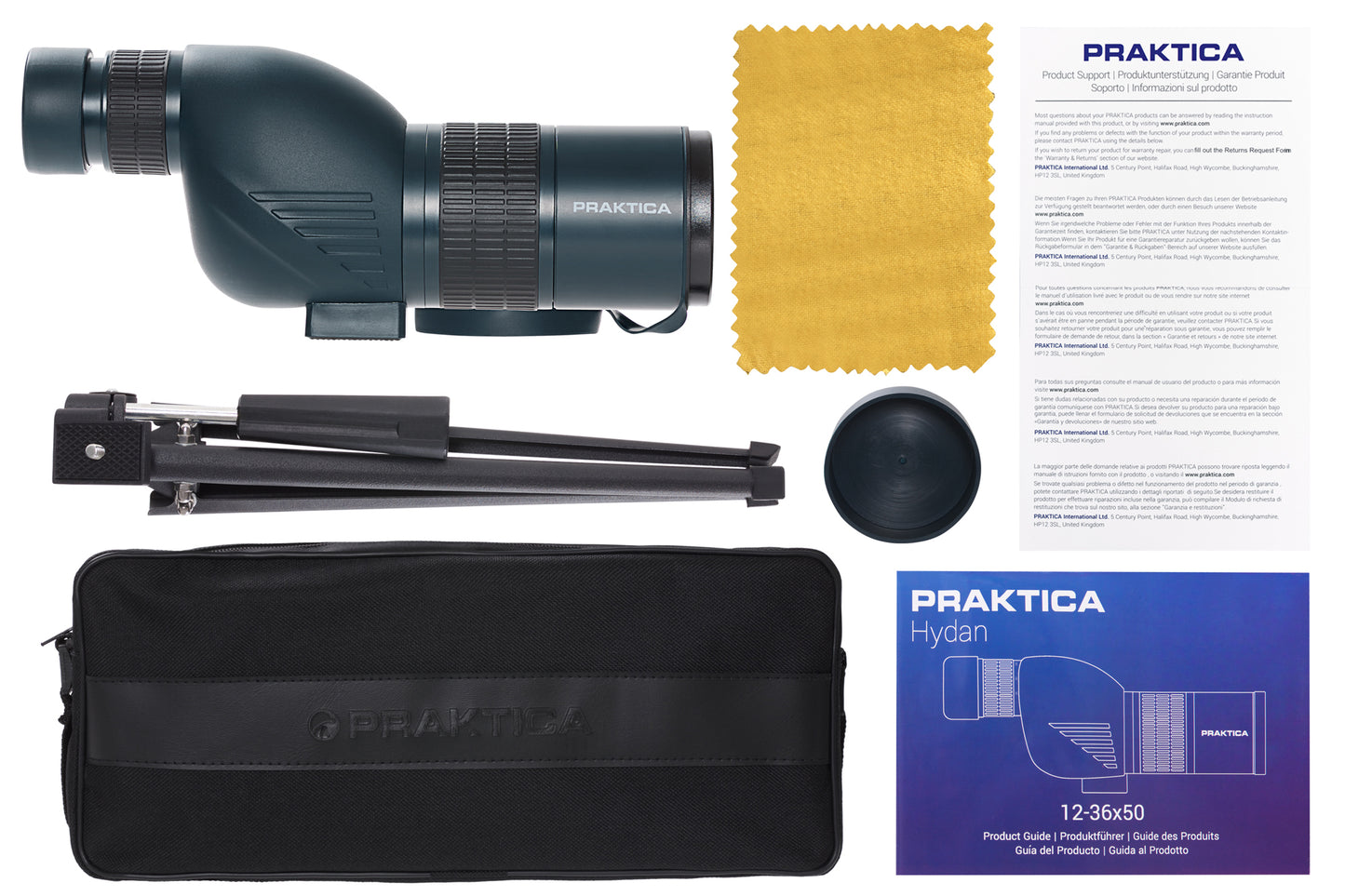 Hydan 12-36x50 Spotting Scope - Praktica