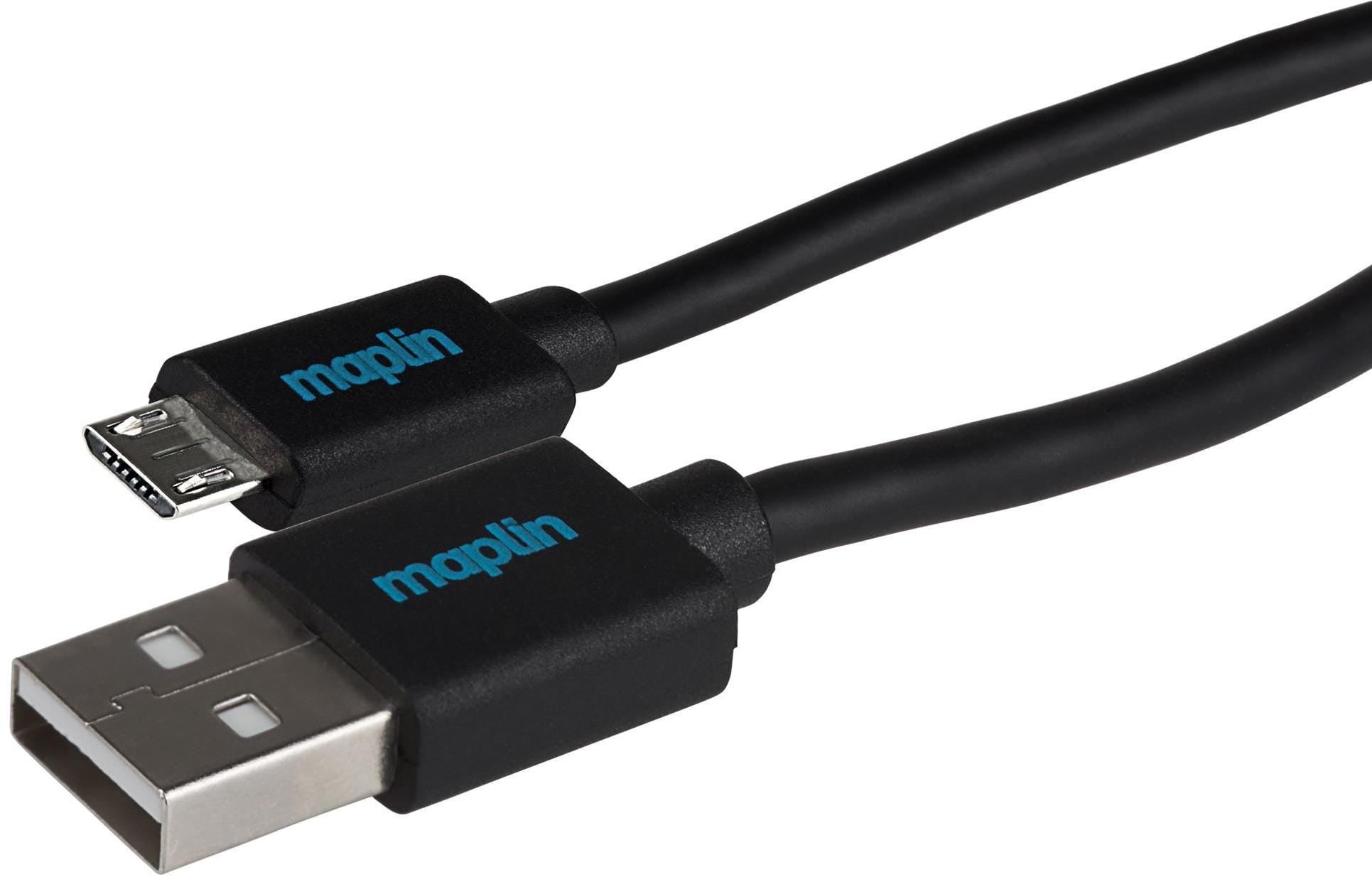 Micro USB Charging Cable - 0.75m - Praktica